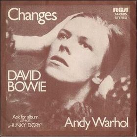 David Bowie Changes album cover